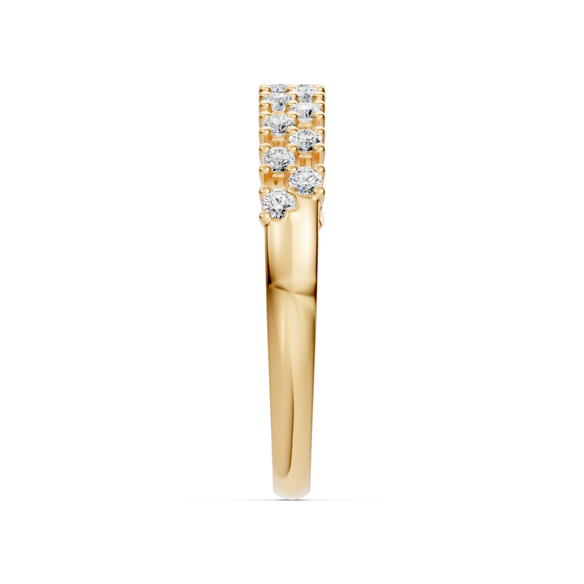 Half Eternity Diamond Band
