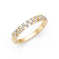 Half Eternity Diamond Band