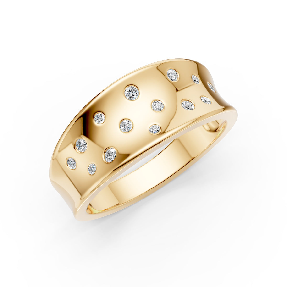Celestial Scatter Diamond Ring