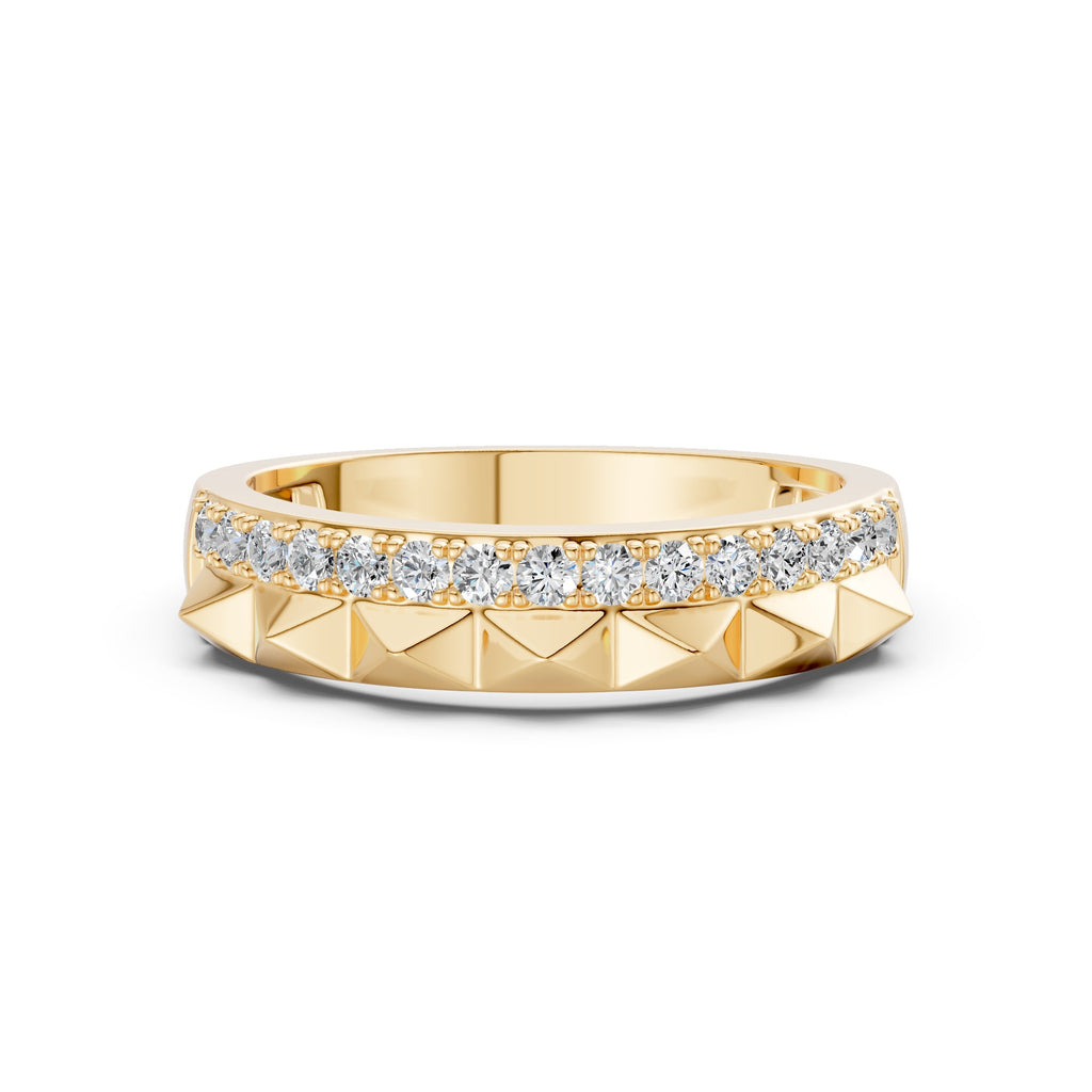 Prism Dual Band Diamond Ring