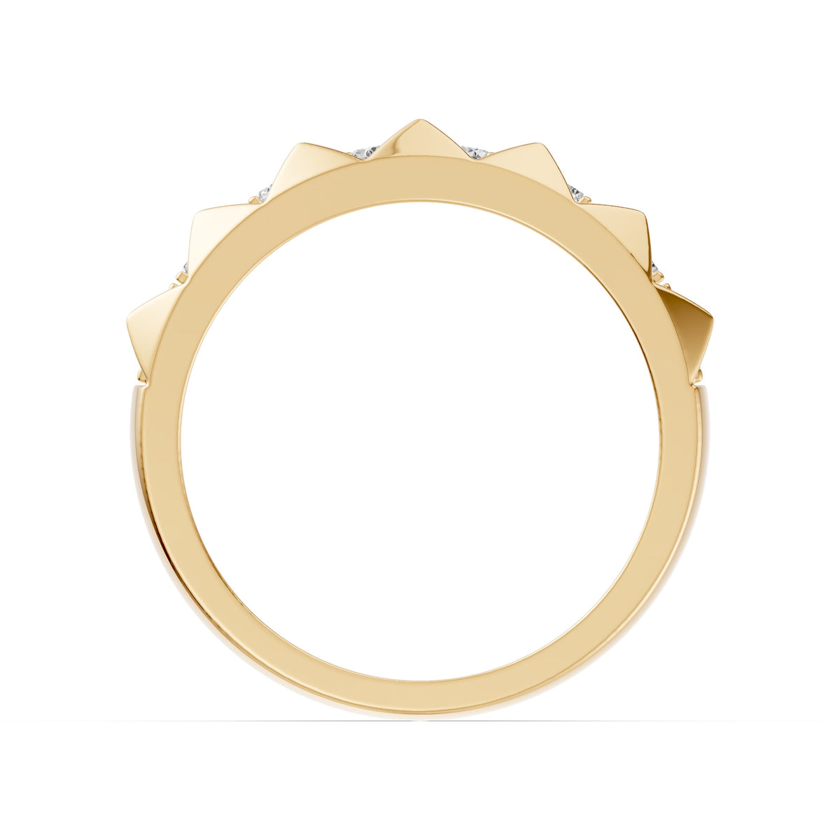 Prism Dual Band Diamond Ring