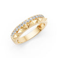 Prism Dual Band Diamond Ring