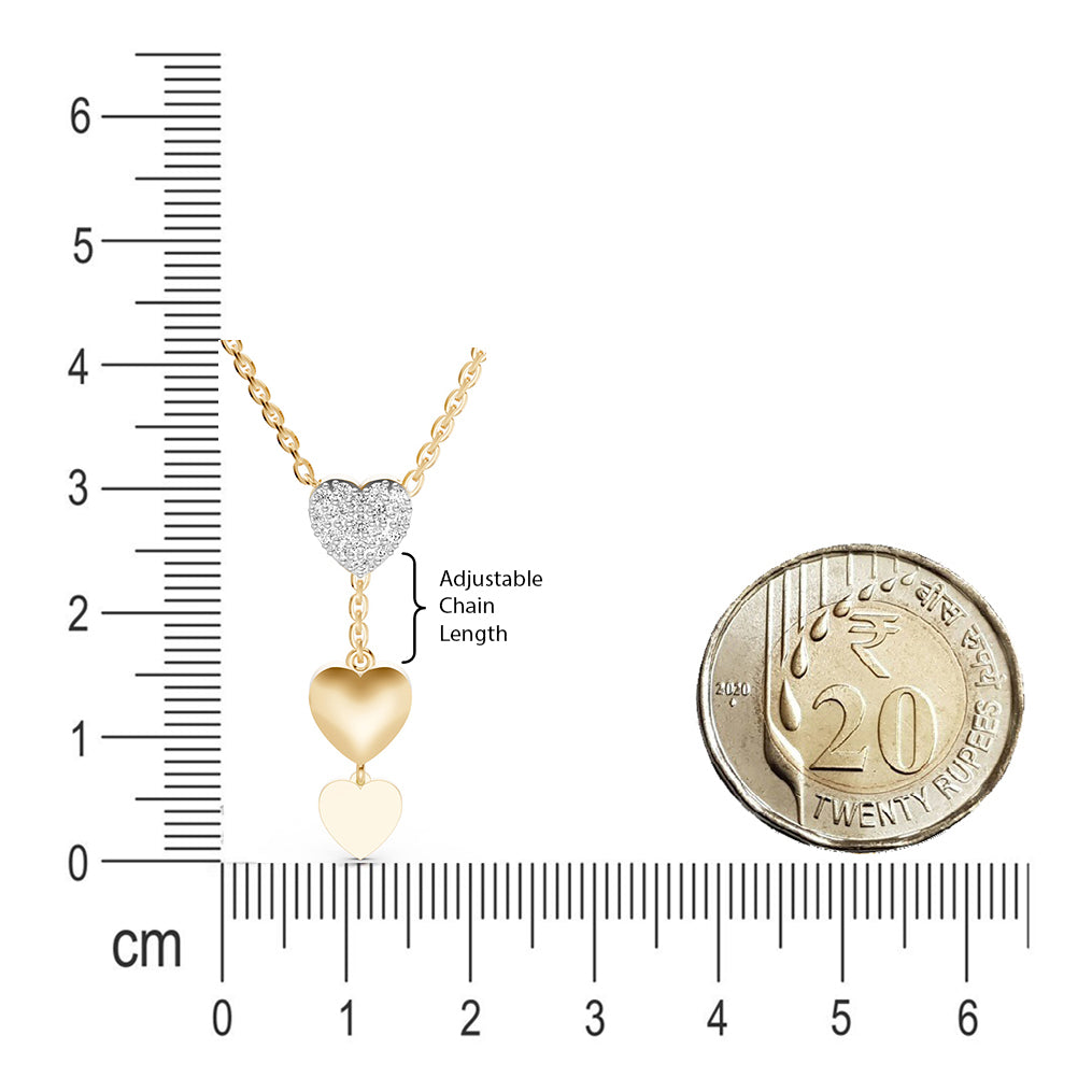 Love Loop Diamond Lariat Necklace