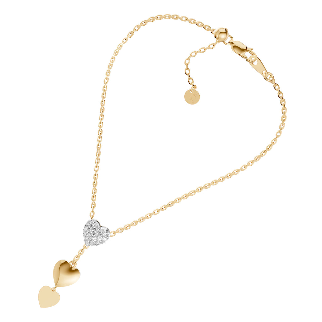 Love Loop Diamond Lariat Necklace