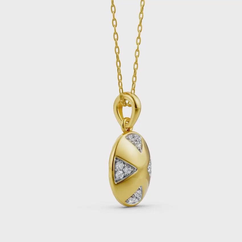 Guiding Light Diamond Pendant
