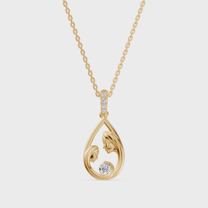 Eternal Embrace Diamond Pendant