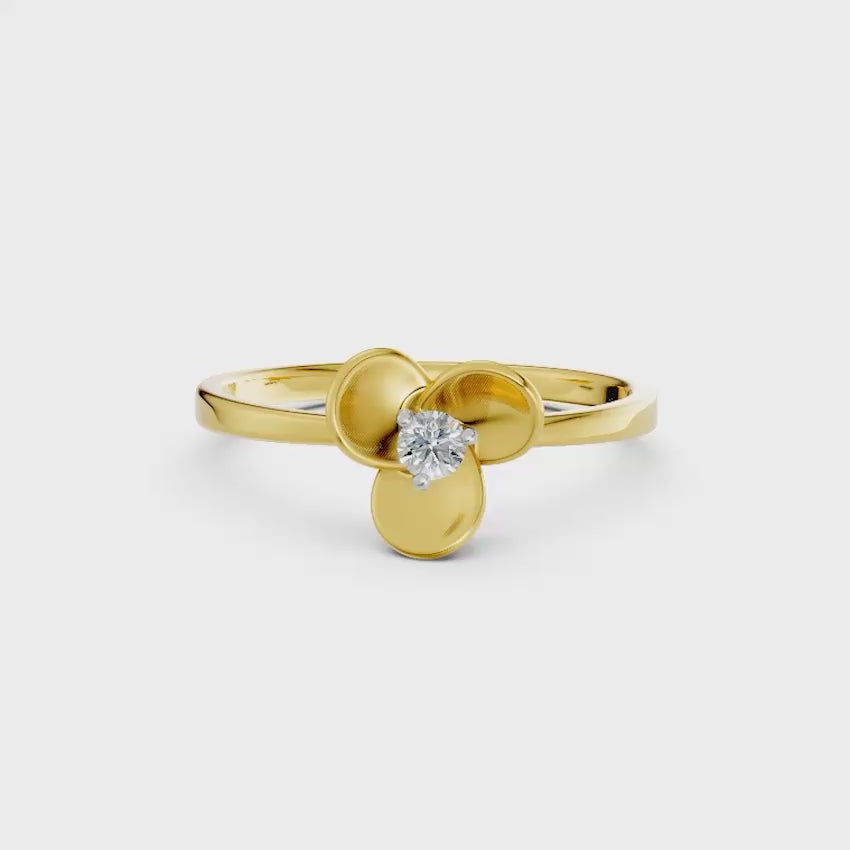 Floret Bloom Diamond Ring