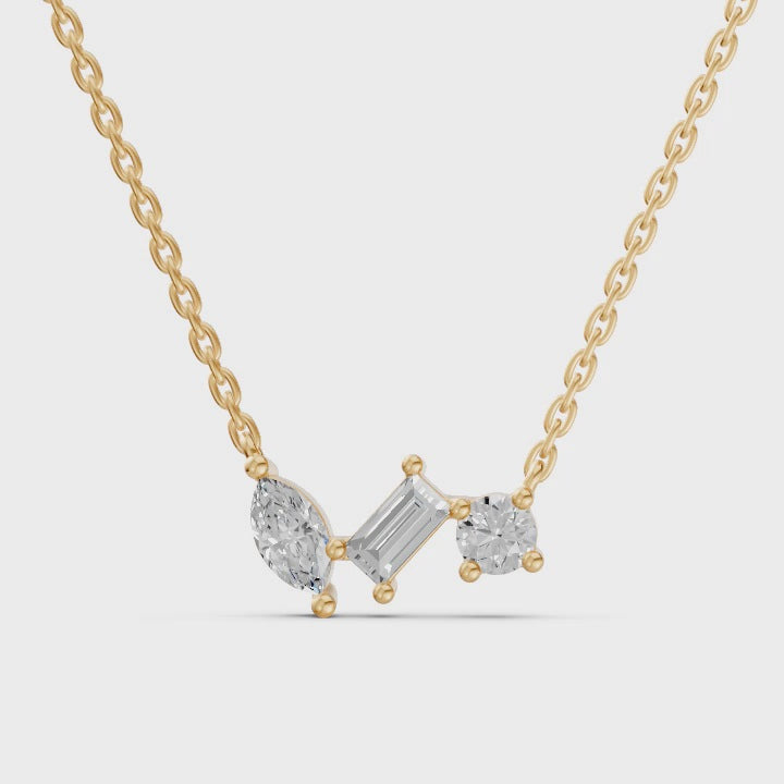 Trinity Diamond Necklace