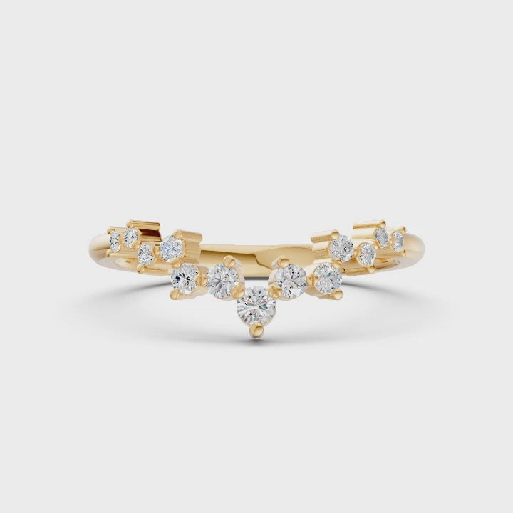 Diamond Tiara Ring