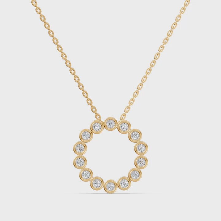 Eternity Diamond Necklace