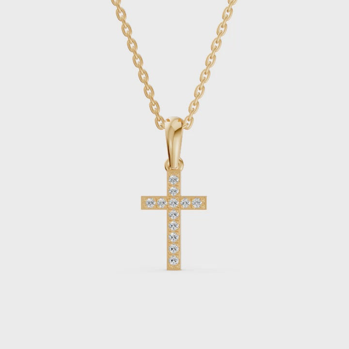 Cross Diamond Pendant