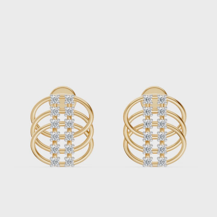 Skyline Diamond Earrings