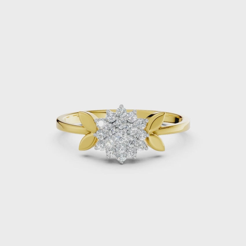 Jasmine Cluster Diamond Ring