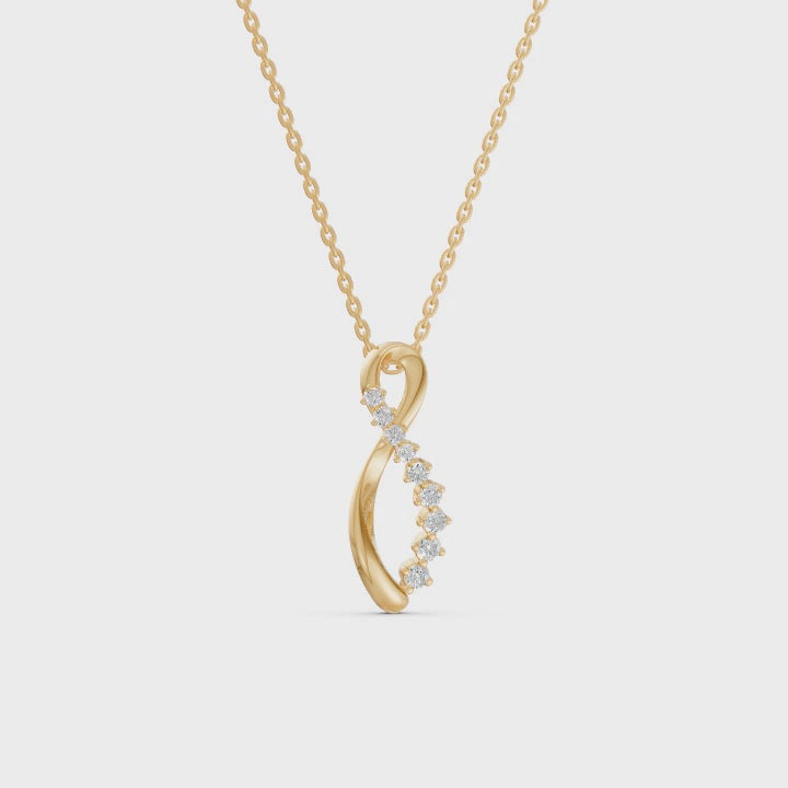 Forever Yours Infinity Diamond Necklace
