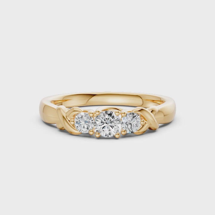 Forever Three Diamond Ring