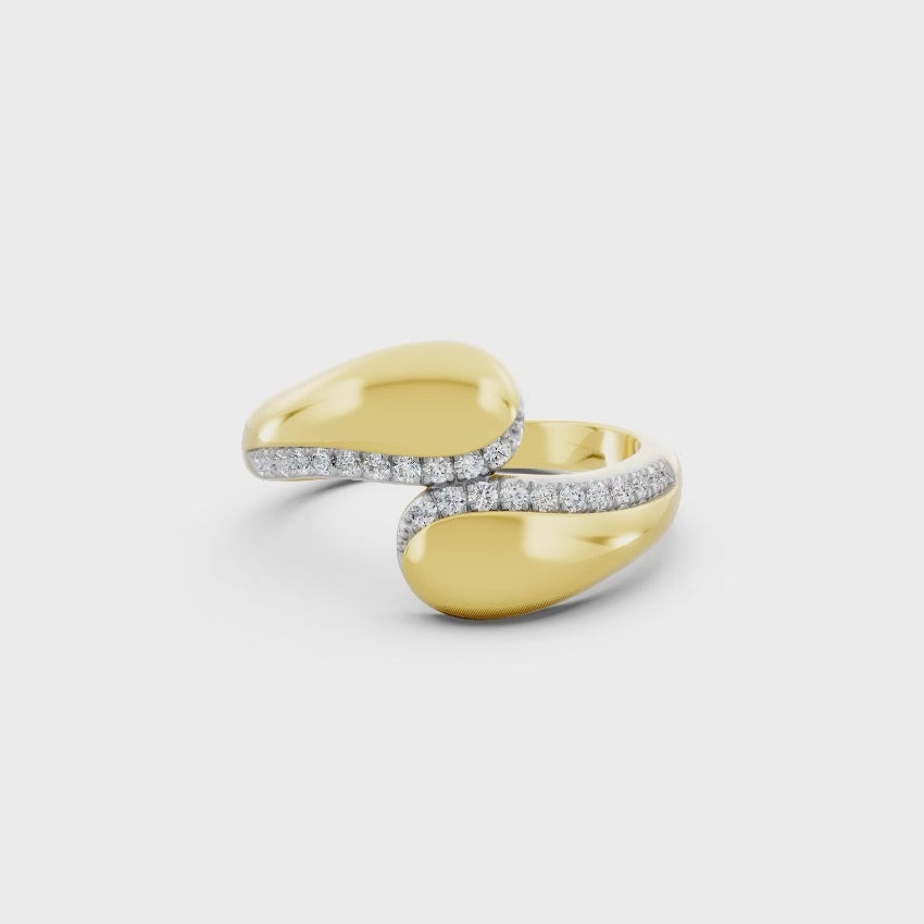 Eternal Confluence Diamond Ring