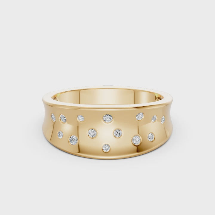 Celestial Scatter Diamond Ring